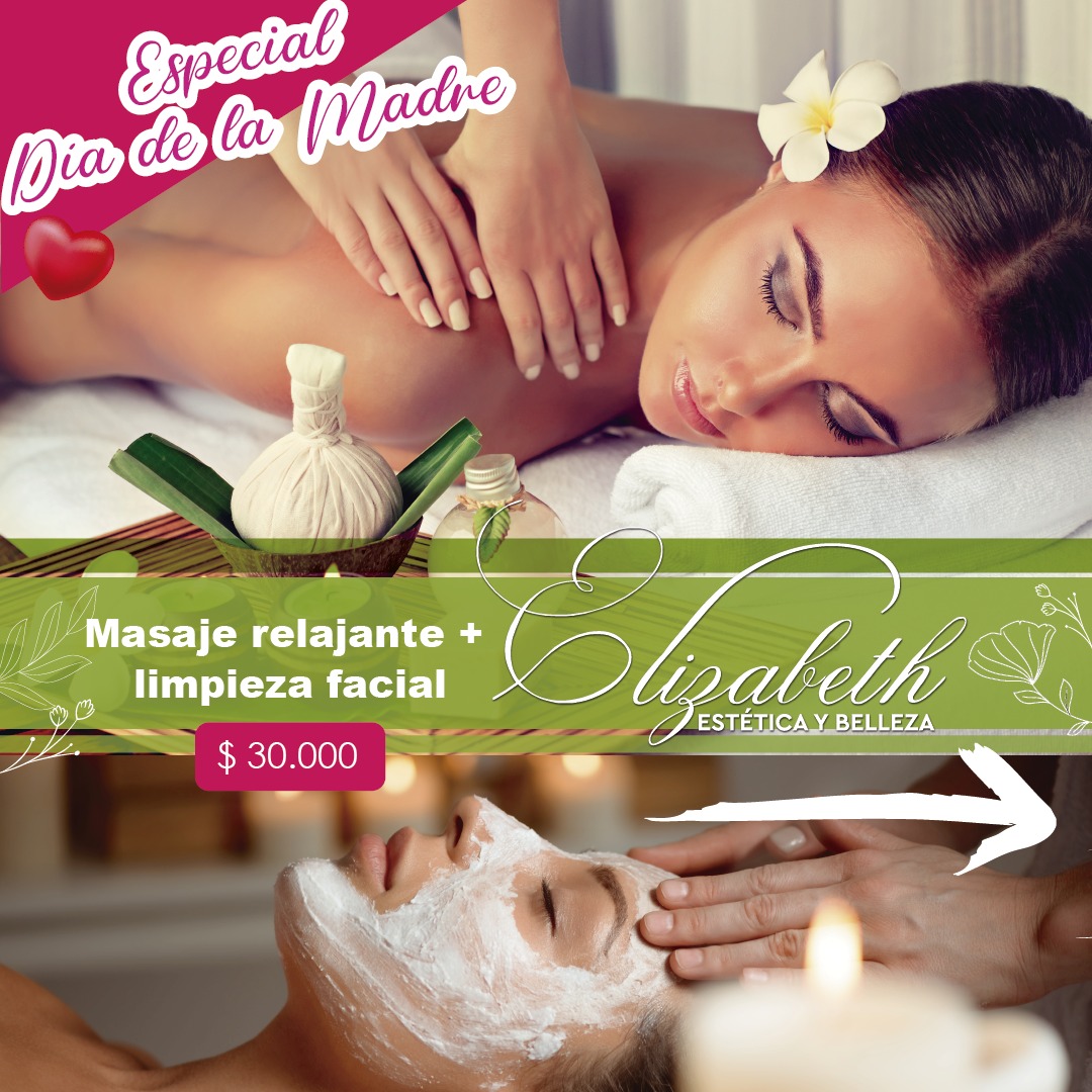 Combo Día de la Madre - Masaje y Limpieza Facial